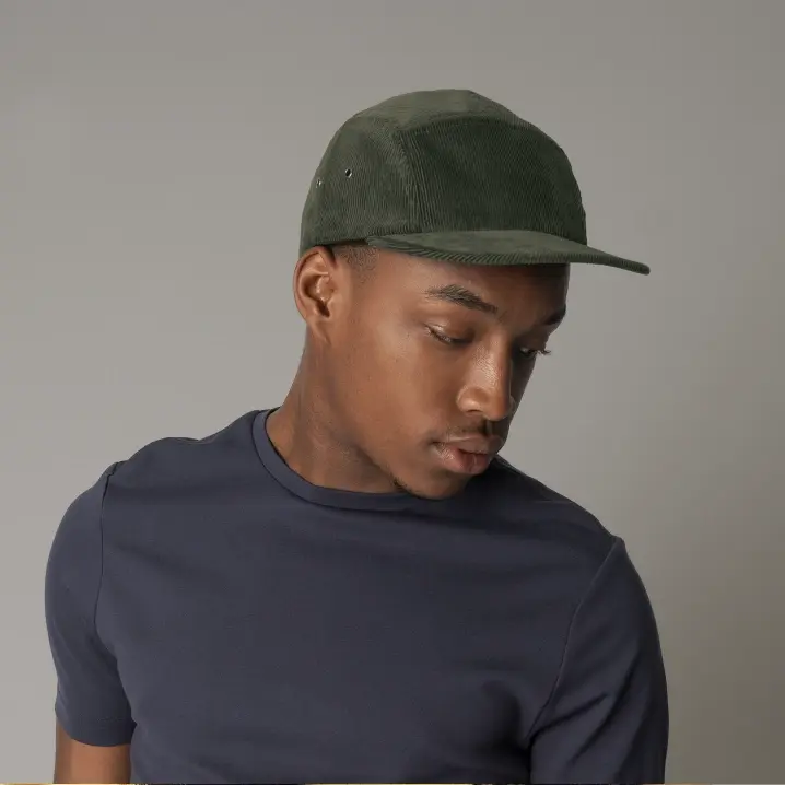 Casquette camper en coton organique EARTHAWARE® ORGANIC CORD CAMPER CAP
